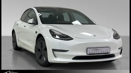 TESLA Model 3 LR AWD 1eier/Facelift/Skinn/Pano/Krok/ACC/Netflix/S+V