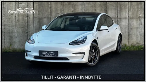 TESLA Model 3 AWD Long Range 580 Km/Skinn/EU2026/Varmepumpe/R.kam/++
