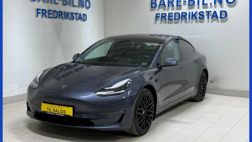 TESLA Model 3 LR AWD Med Panorama/ Acc/ Skinn/ Kamera/ Navi/ BT/ Dab