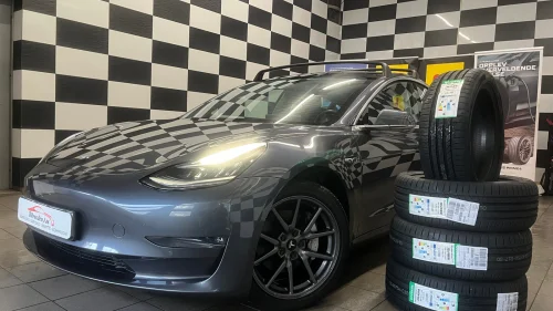 TESLA Model 3 LongRange*AWD*1-EIER*SE FARGE+UTSTYR*NYE DEKK*EU 2028