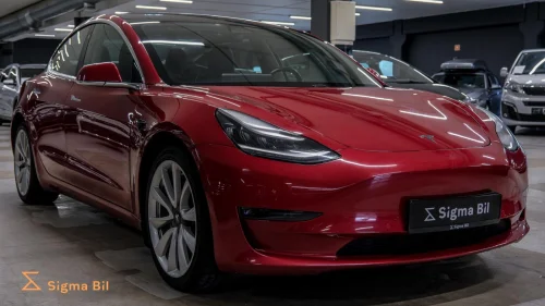 TESLA Model 3 560WLTPLong Range AWD Pano FSD Premium lyd Skinn +++
