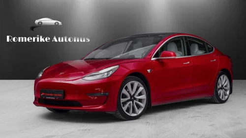 TESLA Model 3 Long Range AWD // Autopilot, PremiumLyd, Hengerfeste+++