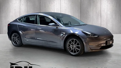 TESLA Model 3 Long Range 580 km, Krok, Sort Skinn, kamera++