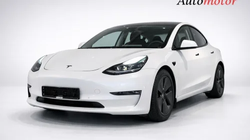 TESLA Model 3 Long Range 580KM/498HK/4x4/AP/360°K/Pano/Krok/1Eier