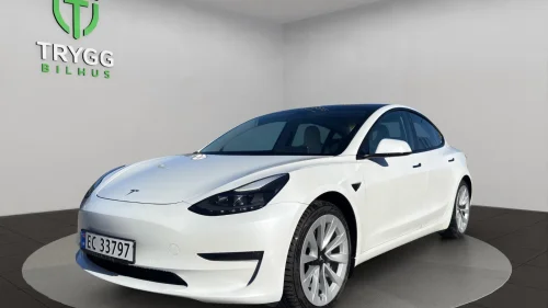 TESLA Model 3 Long Range AWD / Nye Sommerdekk / Krok / Garanti
