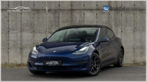 TESLA Model 3 AWD Long Range 580 Km/Skinn/EU2027/Varmepumpe/R.kam/++