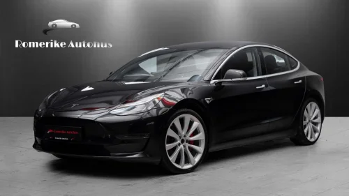 TESLA Model 3 PERFORMANCE AWD // TrackMode, PremiumLyd, 20" Sport++