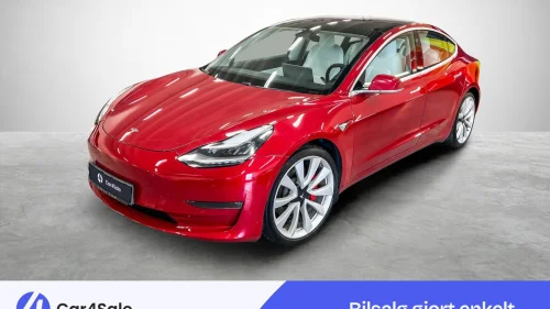TESLA Model 3 Performance AWD 530km / Premium / AP / EU27 / 1-Eier+++