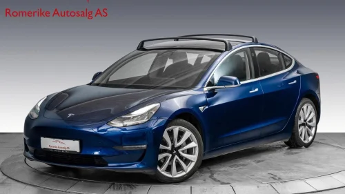TESLA Model 3 Long range AWD/ Premium/ FSD/ Skinn/ Kamera/ 1 eier