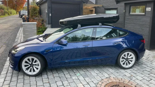 TESLA Model 3 Long Range AWD, facelift 2021 med krok, varmepumpe mm