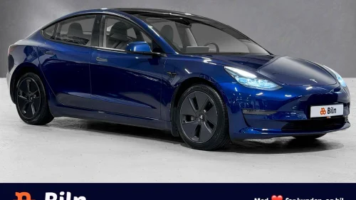 TESLA Model 3 Long Range AWD 614km /Krok/Skinn/Varmepumpe/HIFI/EU27