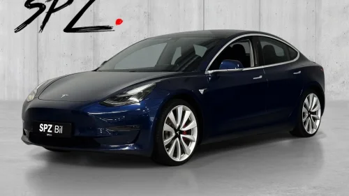 TESLA Model 3 Performance | Skinn | Pano | Prem lyd | Garanti | Norsk