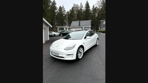 TESLA Model 3 Long Range AWD, NY EU GODKJENT, BATTERI TEST, EN EIER
