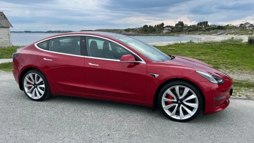 TESLA Model 3 PERFORMANCE / FSD / GARANTI / VELHOLDT / 1 EIER