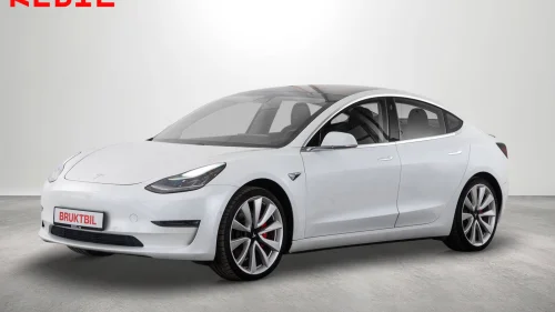 TESLA Model 3 Performance/MCU2/PremiumLyd/Memory/Pano/AWD/R.Kam