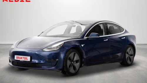 TESLA Model 3 Long Range/AWD/Autopilot/Premium lyd/Skinn/Ryggeka