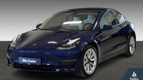 TESLA Model 3 Long Range AWD, Navigasjon,580 km (WLTP), Ryggekamera