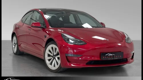 TESLA Model 3 LongRange AWD/Pano/Skinn/Hengerfeste/ACC/Kam/Prem/19+18