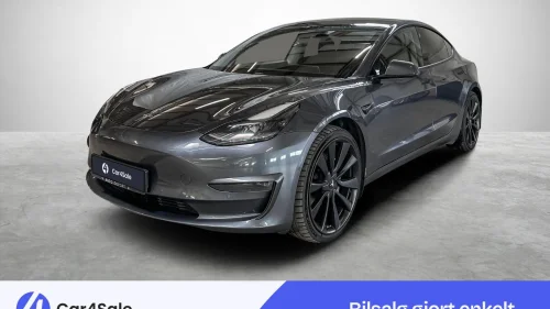 TESLA Model 3 LR AWD 580km / Garanti / Krok / EAP / Varme i ratt/ 20"