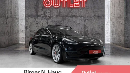 TESLA Model 3 Performance AWD Outlet Track Mode App Forvarming+++