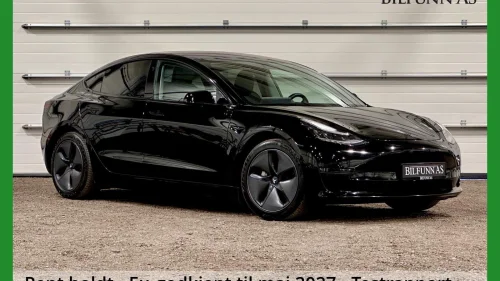 TESLA Model 3 4x4 Long Range, Autopilot, Premium, Vinterpakke, Skinn