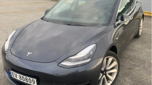 TESLA Model 3 155KW, 122669km, EU OK til 06.2027, Hengerfeste, Skinni