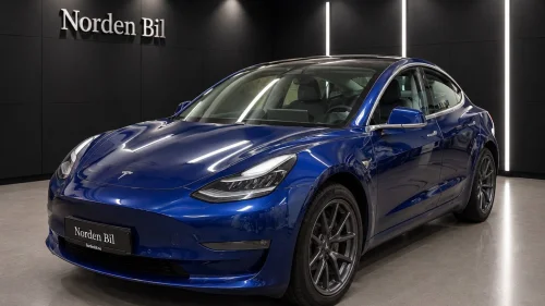 TESLA Model 3 Long Range AWD  491 hk  Lav km  4x4  Batter