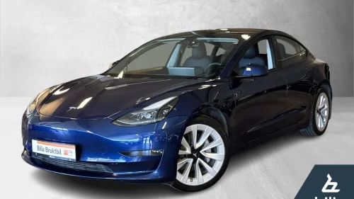 TESLA Model 3 Panorama, Navi, Ryggekamera, ACC