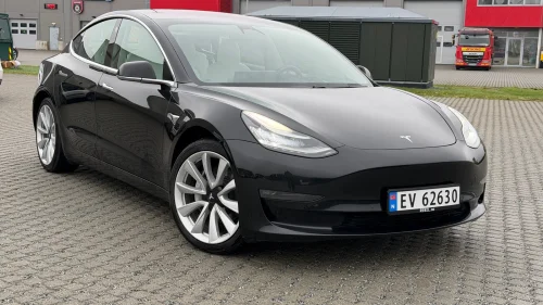 TESLA Model 3 Long Range AWD- FSD - Premium – Hvitt interiør