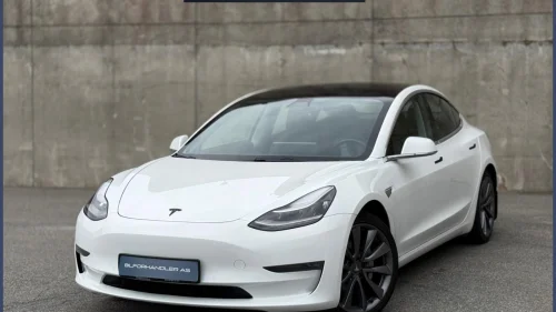 TESLA Model 3 12mnd GARANTI | LONG RANGE | 560KM | KROK | PREMIUM-LYD