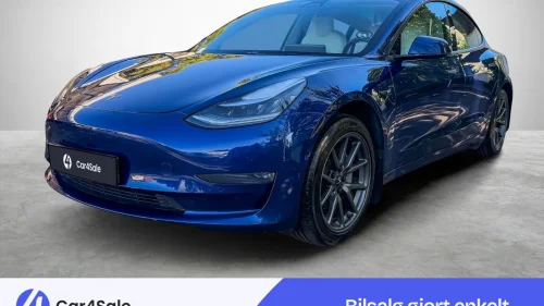 TESLA Model 3 Long Range AWD 560km/ Blå og Hvit / PPF / Premium / S+V