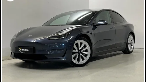 TESLA Model 3 LongRange 4x4 498HK SortOptikk HiFi Skinn Spoiler