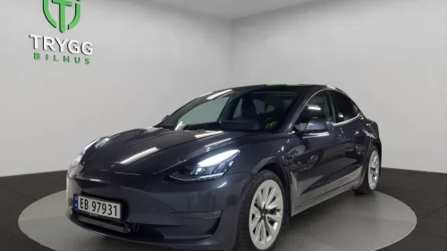 TESLA Model 3 Long Range AWD / Strøken / Ny-EU / Påkostet / Garanti