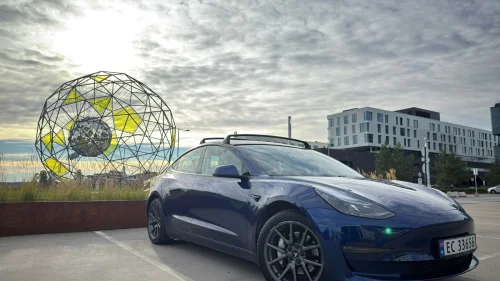 TESLA Model 3 LR AWD-580km |Takstativ |Hengerfest |Takboks |Gulvmatt