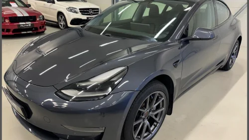 TESLA Model 3 LR AWD Krok,Premium svart skinn,Autopilot,