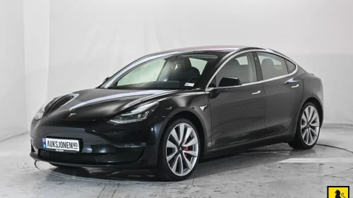 TESLA Model 3 PERFORMANCE 20'' PANORAMA PREMIUM LYD & INTERIØR