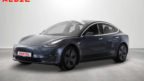 TESLA Model 3 Long Range (560km)Skinn/Pano/MCU2/R.kam/Hengerfeste/AWD