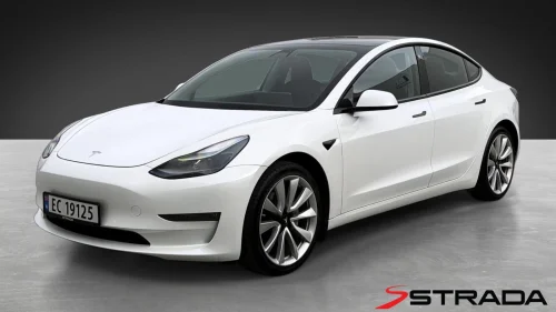 TESLA Model 3 LONG RANGE/AWD/AP/VARMEPUMPE/HENGERFESTE/PREMIUM