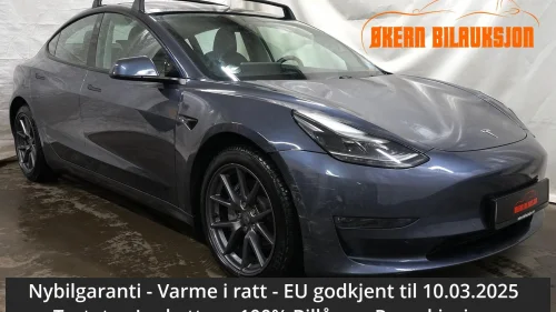 TESLA Model 3 LR Premium 496HK-Auto-AWD-Skinn-Klima-Autopilot-Garanti