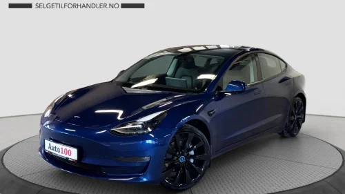 TESLA Model 3 Long-Range/AWD/1-Eier/20"/Premium/Autopilot/V.pumpe/+