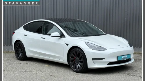 TESLA Model 3 Long Range 4WD Performance Premium Pano/Skinn/Norsk