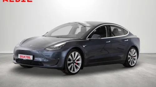 TESLA Model 3 530km(75KWh)Performance/Autopilot/MCU2/Premium lyd/AWD