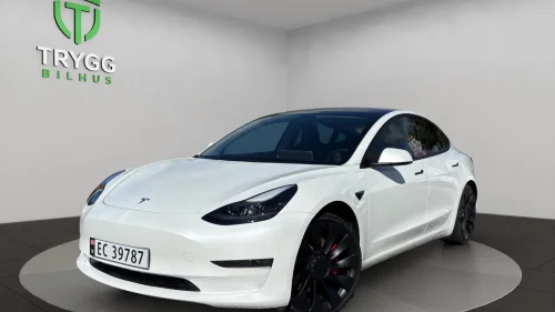 TESLA Model 3 Performance LR / Garantiutløpstest / Ny-EU / Garanti