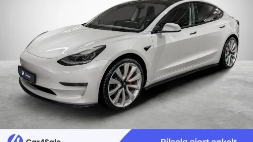 TESLA Model 3 Performance AWD 530km / Service+EU / 1 Eier / Premium