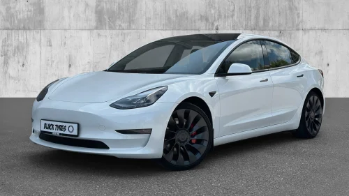 TESLA Model 3 Performance AWD 513 HK, Premium Lyd, Skinn, AP,  20" ++