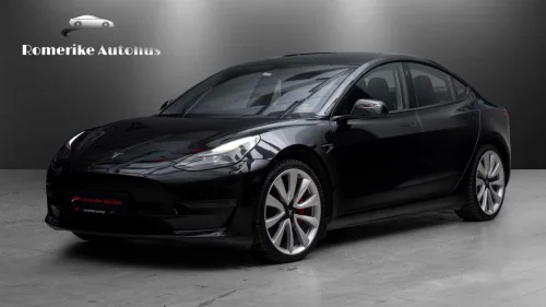 TESLA Model 3 PERFORMANCE AWD // TrackMode, PremiumLyd, 20" Perf+++