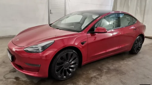 TESLA Model 3 PERFORMANCE AWD VARMEPUMPE PANORAMA