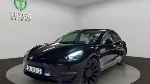TESLA Model 3 Performance AWD / Nye Vinterdekk / Premium / Garanti