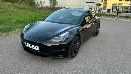 TESLA Model 3 Performance AWD/NYTT BATTERI/V.PUMPE/RATTVARME