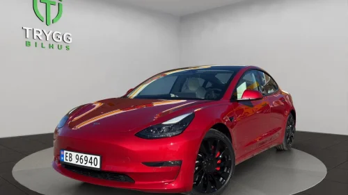 TESLA Model 3 Performance Long Range / Nye Sommerdekk /Nye Vinterdekk